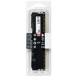 Оперативна пам'ять Kingston Fury Beast Black DDR4, 16GB/3200 (KF432C16BB/16) - мініатюра 6