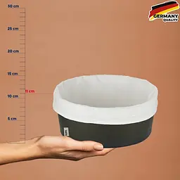 Хлібниця-кошик KELA Grana 28х11 см чорна (12548) - мініатюра 4