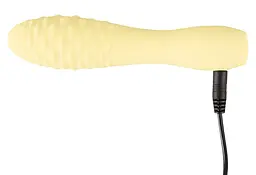 Міні-вібратор Cuties Mini Vibrator 14.2 см жовтий - мініатюра 5