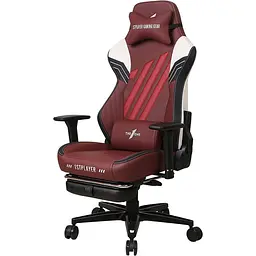 Ігрове крісло 1stPlayer Duke Black-White-Red (Duke BlackWhiteRed) - мініатюра 7