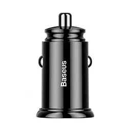 Автозарядний пристрій Baseus Circular Plastic 2 порти USB-A + USB-C 30 W CCYS-D01 - мініатюра 4