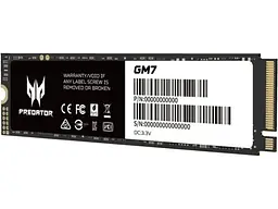 SSD-накопичувач Acer Predator GM7 1 TB (BL.9BWWR.118) - мініатюра 4