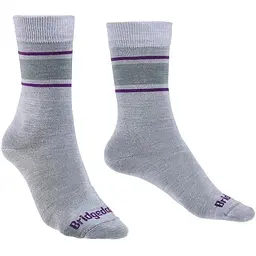 Шкарпетки Bridgedale Liner Everyday Merino Performance Grey/Purple M (1053-710027.065.M)