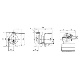 Циркуляційний насос Grundfos Magna3 32-60 180 (97924255) - мініатюра 2