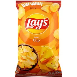 Чипси Lay's зі смаком сиру 170 г (948608)