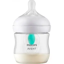 Пляшечка для годування Philips AVENT Natural Природний потік із клапаном 125 мл (SCY670/01)
