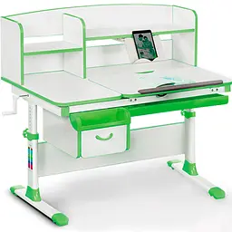 Дитячий стіл Evo-kids (стіл+ящик+полиця) Evo-50 Z (Green)