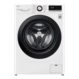 Пральна машина LG з фронтальним завантаженням F4V3VS6W, 9кг, 1400, A+++-40%, Пар, глибина 56см, Дисплей, Інвертор, Білий (F4V3VS6W) - мініатюра 3