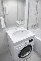 Умивальник акриловий для пральної машини EK-01 60х60см