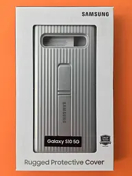 Чохол оригінальний із підставкою Official Protective Rugged Standing Cover G977 EF-RG977CSEGRU для Samsung Galaxy S10 5G (6.7") - мініатюра 8