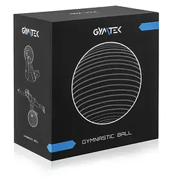 Фітбол Gymtek 65см синій + насос - мініатюра 7