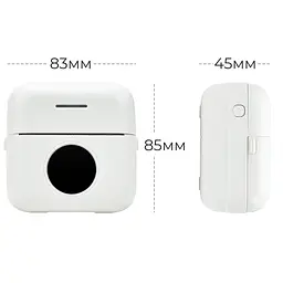 Портативний термопринтер JETIX Mini Printer Student, мобільний міні принтер для смартфона - мініатюра 10