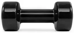 Гантель вінілова PowerPlay 2 кг PP_4121 Чорна 1 шт (PP_4121_2kg) - мініатюра 3