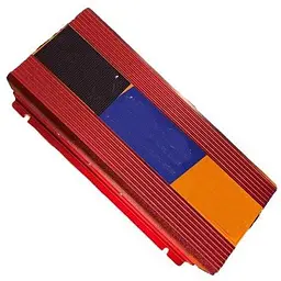 Інвертор перетворювач напруги з 12V на 220V XPRO 1500W червоний (MER-15280) - мініатюра 2
