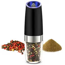 Електричний млин для спецій (20×6,3 см) Spice bottle electronic, від батарейок - мініатюра 2