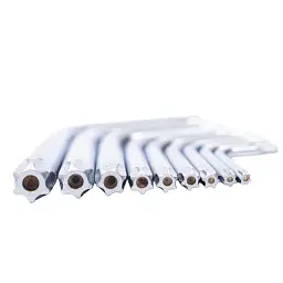 Ключі TORX 9шт T10-T50мм CrV (короткі з отвором) GRAD (4022275) - мініатюра 4