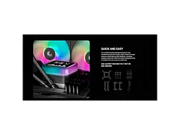 Водяне охолодження Deepcool LP360 Black (R-LP360-BKMSNC-G-1) - мініатюра 5