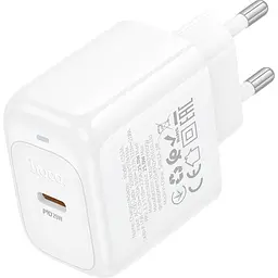 Мережевий зарядний пристрій Hoco CS53A Surplus PD25W White (631488) [170761] - мініатюра 6