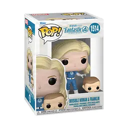 Набір фігурок Funko POP! серії Фантастична 4: Перші кроки - Невидима леді та Франклін