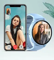 Дитячий смарт годинник-телефон Lemfo Y15 з GPS трекером, 4G SIM-картою, відеодзвінками, прослуховуванням, Wi-Fi та кнопкою SOS Чорний - мініатюра 5