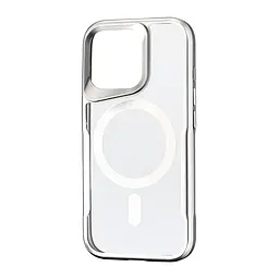 Чохол Metal Frame with MagSafe iPhone 16 Dark Silver
