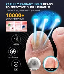 Професійна сушарка для нігтів із таймером IAS 45W UV/LED Nail Lamp 30s/60s, портативна USB Nail Art Curing - мініатюра 4