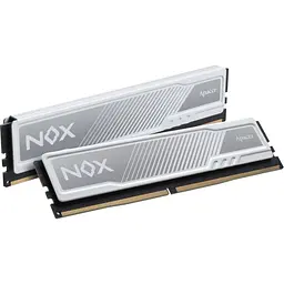 Модуль пам'ятi DDR5 2x16GB/5200 Apacer NOX White (AH5U32G52C522MWAA-2) - мініатюра 4