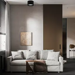 Точковий світильник Skarlat D519F-LED 30W BK 3000K - мініатюра 4