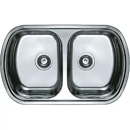 Мийка кухонна HAIBA 80x49 DOUBLE decor (HB0572)