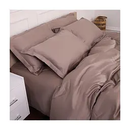 Постільна білизна MirSon Tencel №08 Beige 160х220 полуторний Євро (2200009637124) - мініатюра 10