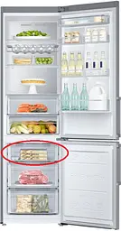 Верхній контейнер морозильної камери (Full open box) для холодильника Samsung DA97-13480A 465x355x150 мм - мініатюра 2