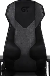 Геймерське крісло GT Racer чорне з темно-сірим (X-8007 Dark Gray/Black Suede) - мініатюра 12