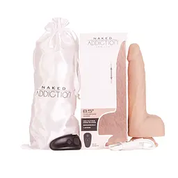 Фалоімітатор Addiction Naked Addiction 8.5” Thruster із пульсацією, 21,6 см - мініатюра 11