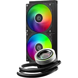 Система водяного охолодження ID-COOLING FX240 INF Black [148481] - мініатюра 2