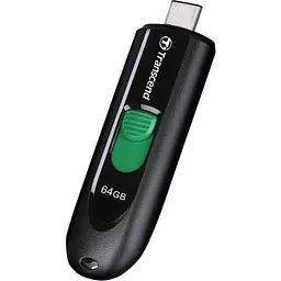 USB флеш-накопичувач Transcend JetFlash 790С 64GB USB-C 3.2 Gen 1 Black (TS64GJF790C) - мініатюра 5