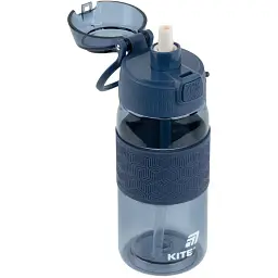 Пляшечка для води Kite синя 600 мл (K26-1201-1) - мініатюра 3
