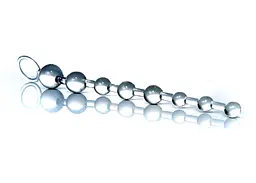 Анальний ланцюжок - Jelly Anal Beads Clear - мініатюра 2