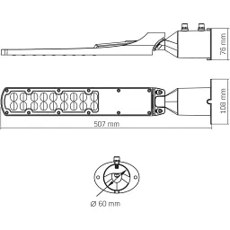 Світлодіодний ліхтар Videx SLE18 50W 5000K (VL-SLE18-0505) [144894] - мініатюра 7