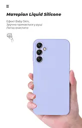 Чехол ArmorStandart ICON для Samsung A24 4G (A245) Camera cover Lavender (ARM68004) - мініатюра 7