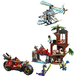 Конструктор LEGO Ninjago Автомобільна битва ніндзя біля будинку на дереві 642 деталі (71857) - мініатюра 2