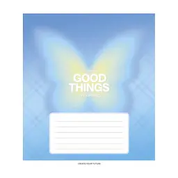 Зошит Школярик Good things 12 аркушів клітинка (012-3526K), в асортименті