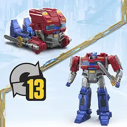 Іграшка-трансформер Hasbro Power Flip Optimus Prime (Orion Pax) (F9209) - мініатюра 19