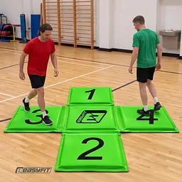Крос-мат для стрибків EasyFit спортивний складаний (зелений) - мініатюра 12