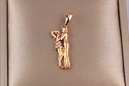Кулон Xuping Jewelry міцні обійми 2,3 см золотистий