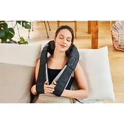 Накидка-масажер 4FIZJO Shiatsu Pro+ для шиї та спини 4FJ0564 Black/Grey (P-5907739319067) - мініатюра 16