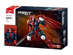 Конструктор P.R Mecha Робот, Sluban (M38-B1053), 538 дет. - мініатюра 4