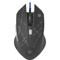 Миша Defender Forced GM-020L USB Black (52020) - мініатюра 6