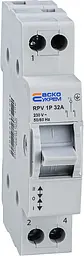 Ручний перемикач вводу (І‑0‑ІІ) 1P 32A RPV АСКО‑УКРЕМ (A0010220002) - мініатюра 2