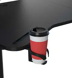 Геймерський стіл Anda Seat Shadow Warrior Black (AD-D-DD1-1600L-02-B) (AD-D-DD1-1600L-02-B-B) - мініатюра 8