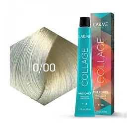 Перманентна фарба для волосся Lakme Collage Mixtones відтінок 0/00 (прозорий освітлювальний) 60 мл - мініатюра 2